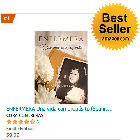 Libro eBook ENFERMERA Una Vida con Propósito - Cora Contreras - Best Seller Amazon